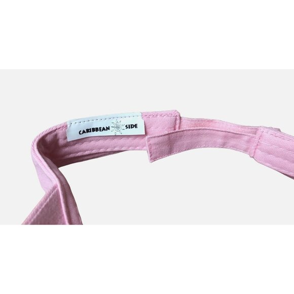 NWOT- CARIBEAN PINK SUN VISOR-CANCUN MEXICO - Picture 4 of 4